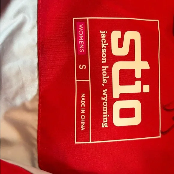 Stio Women’s Red Colter WINDSTOPPER Down Jacket with Hood, size S - Picture 11 of 14